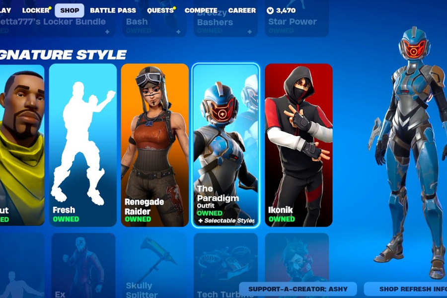 Fortnite Item Shop